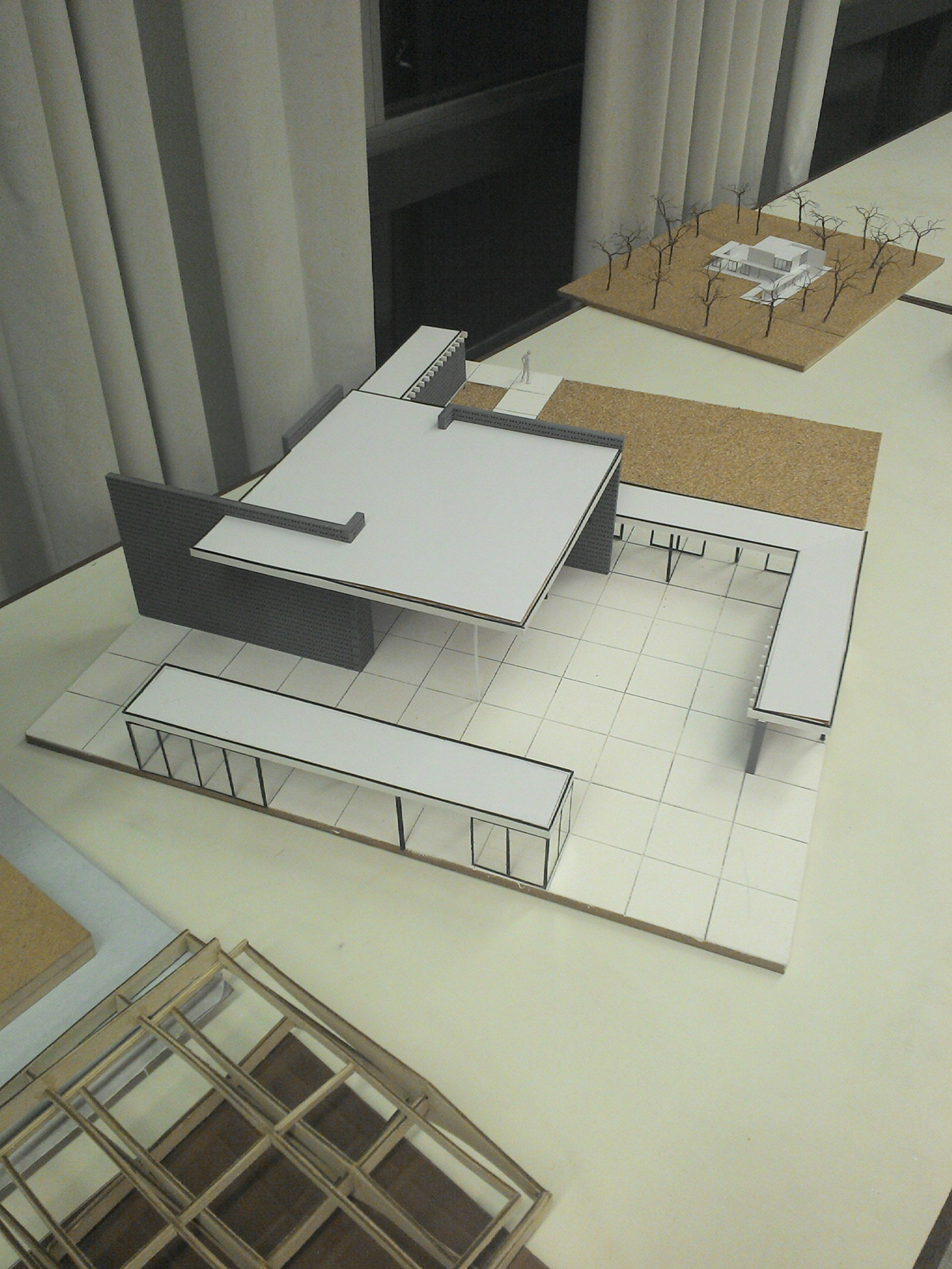 Gerrit Rietveld model scale puc-rio ARQUITETURA maquete pavilion Maquete Fisica