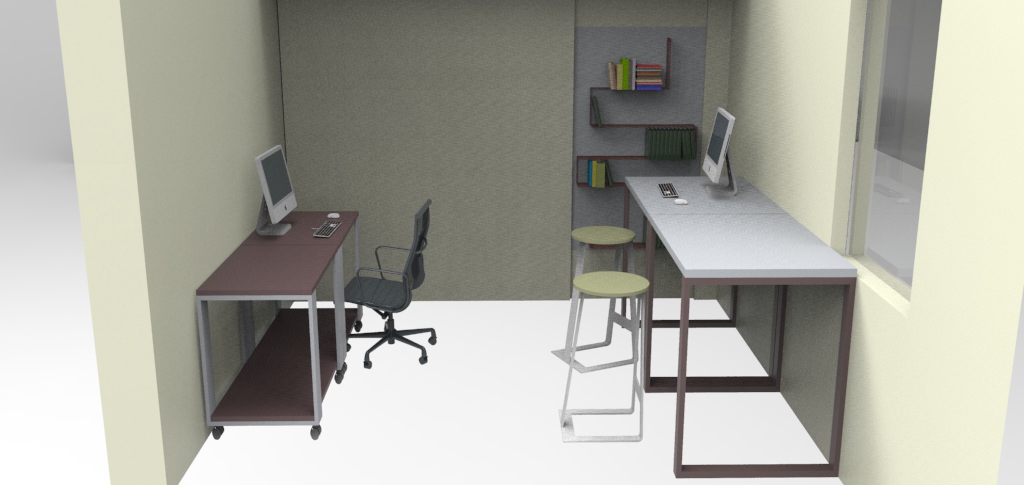 furniture Space  officespace product design  interior design  Lighting Design 
