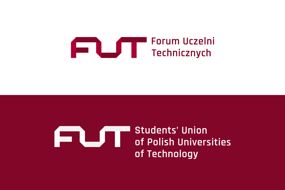 logo identity polska poland student forum technic University fut