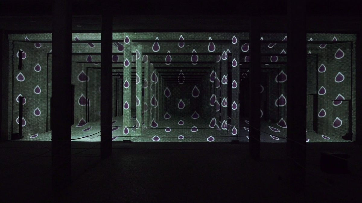 projection mapping visuals Sound Design  installation