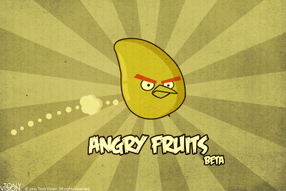 angry birds Fruit Ninja
