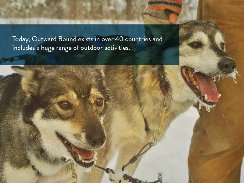 outward bound camping winter dog Sledding dogsledding algonquin teens youth Outdoor Education canoeing canoe timeline video interactive social network thesis ocad graphic Rebrand explore adventure camp tent