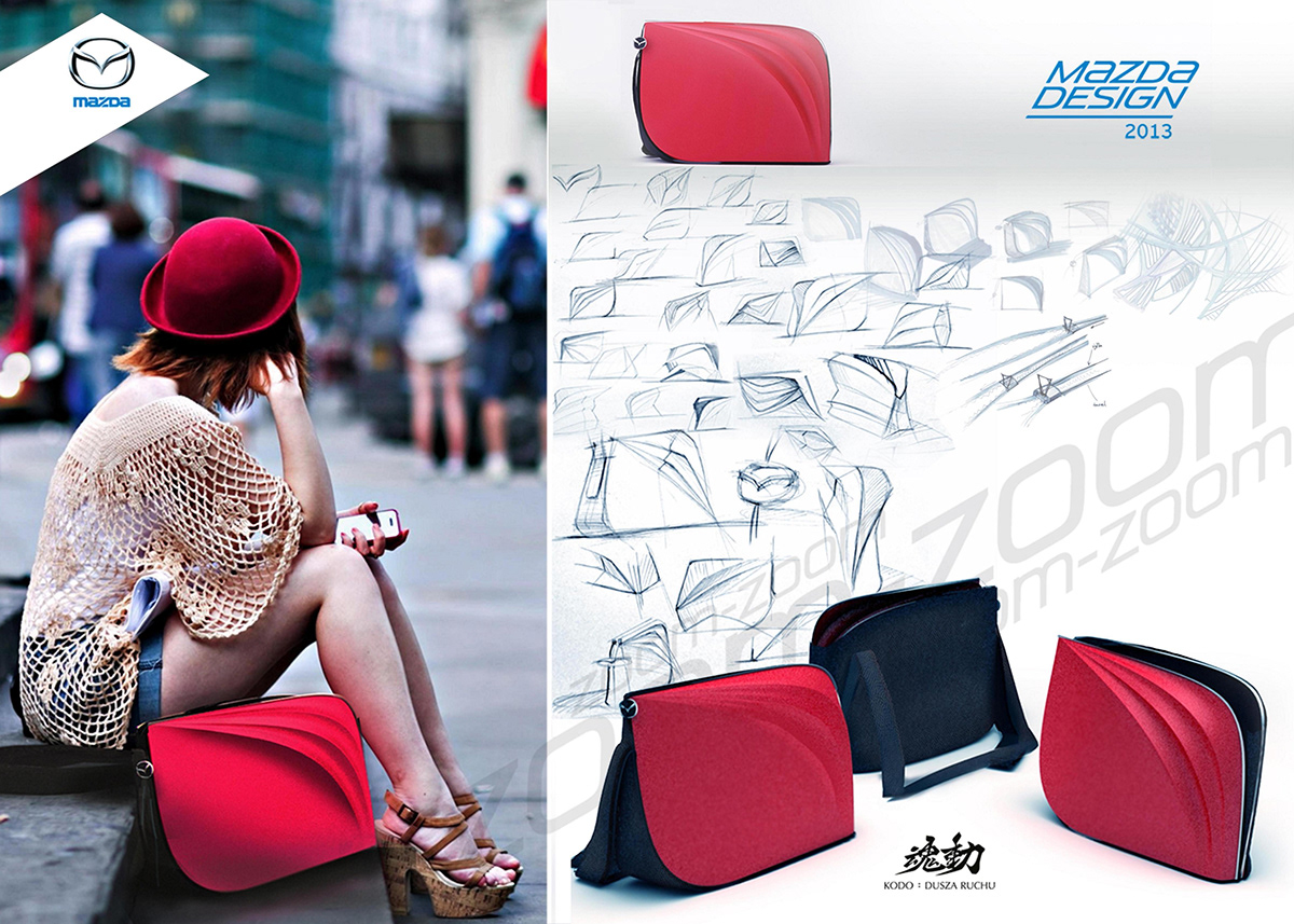 #urban   #bag #mazda #Design #product #Fashion #competition #spandex #Construction