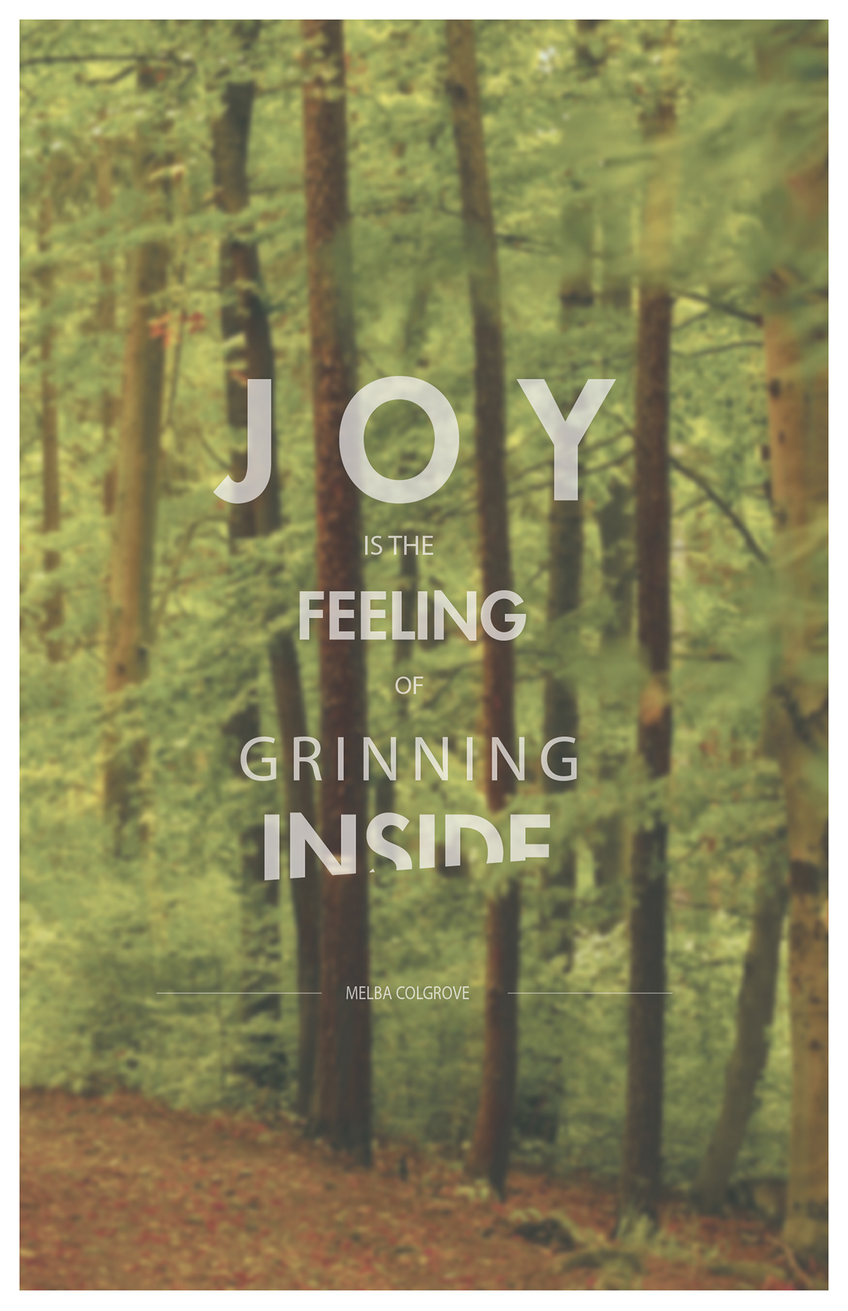 joy poster inspriation quote