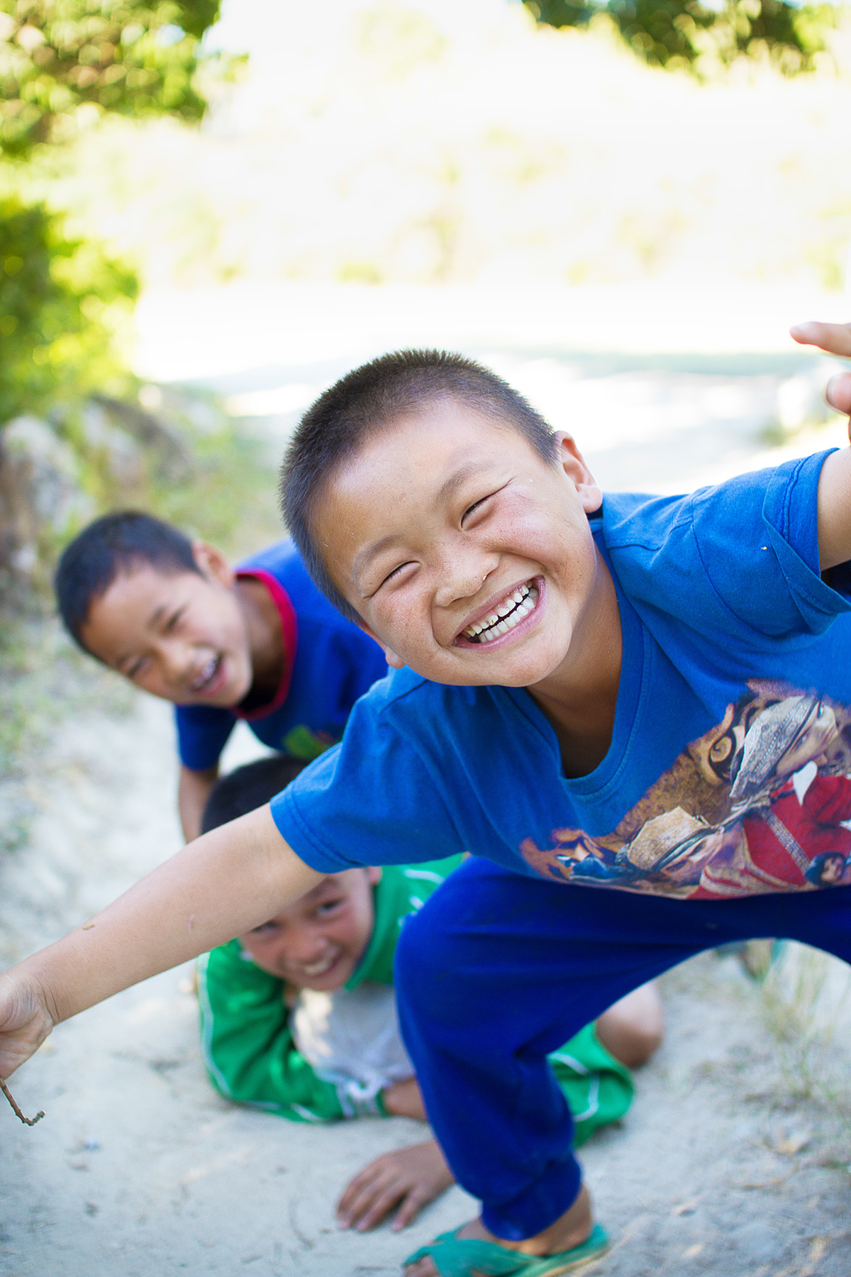 Thailand Thai child children smile eyes pure