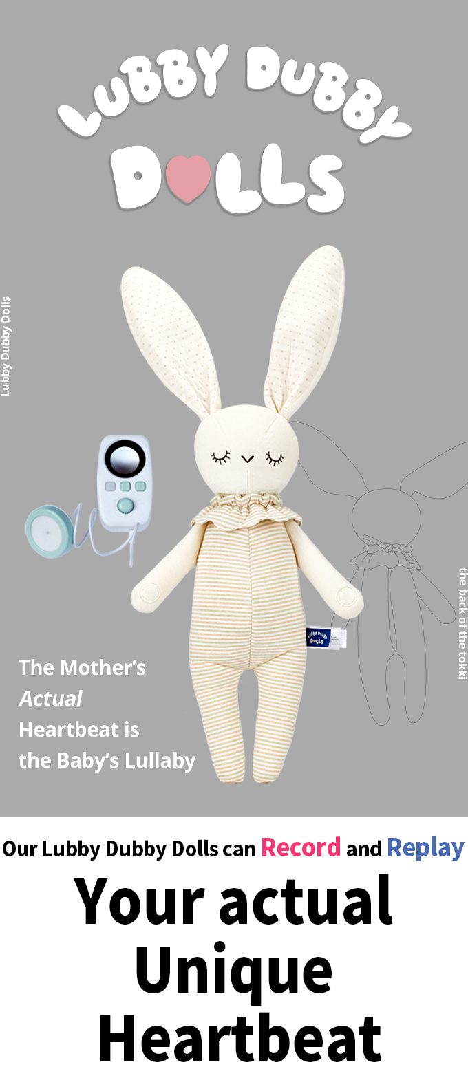 doll heartbeat mommy baby bebe lubbydubby