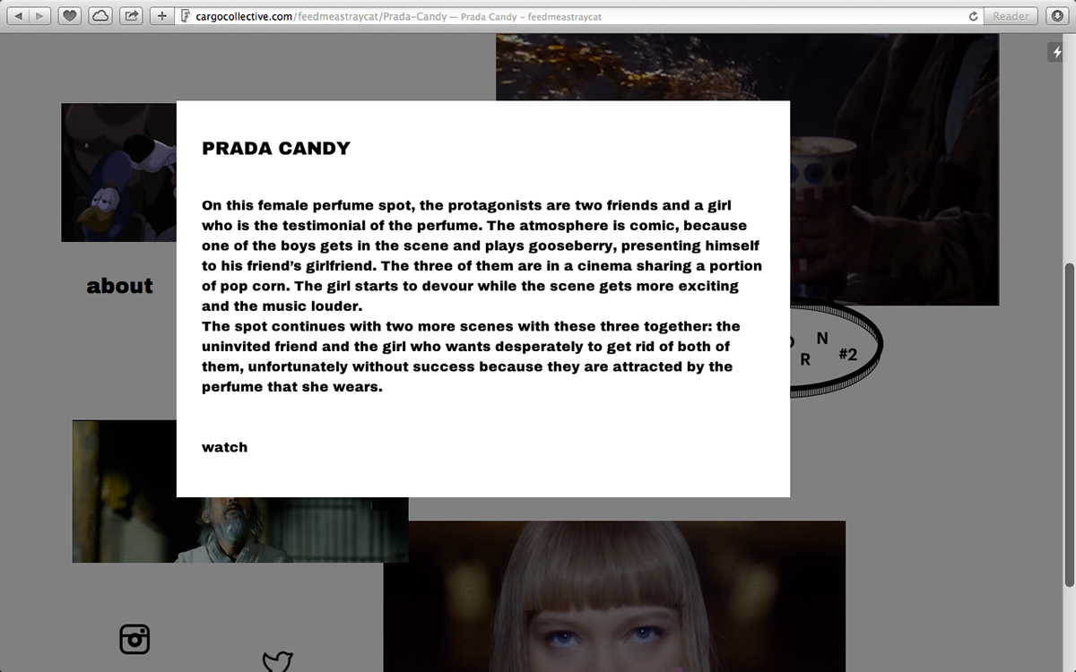 webzine Movies Cinema object design objects American Psycho gif Sunglasses popcorn prada nightmare lolita Mr Bean thriller maniac
