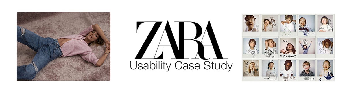Case Study redesign Usability ux zara