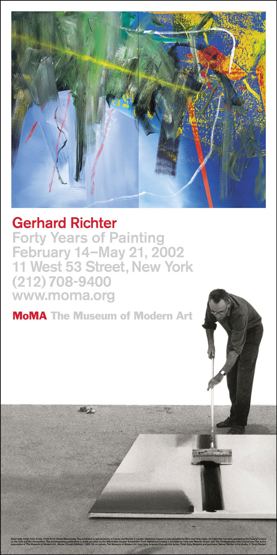 Gerhard Richter at MoMA on Behance