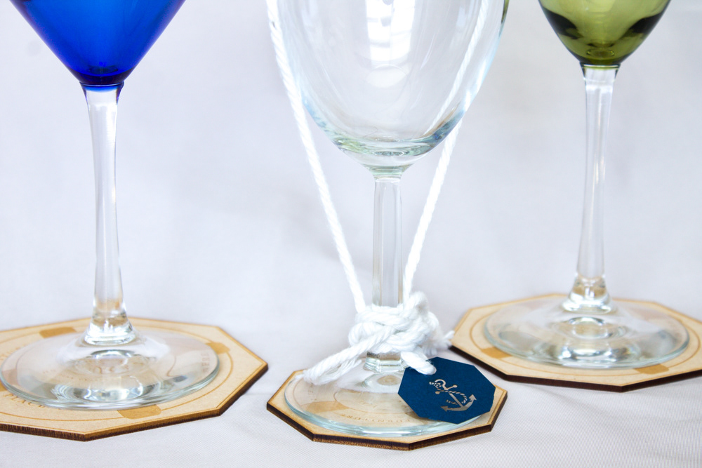 vessel ship nautical glass wine Champagne Martini drinks