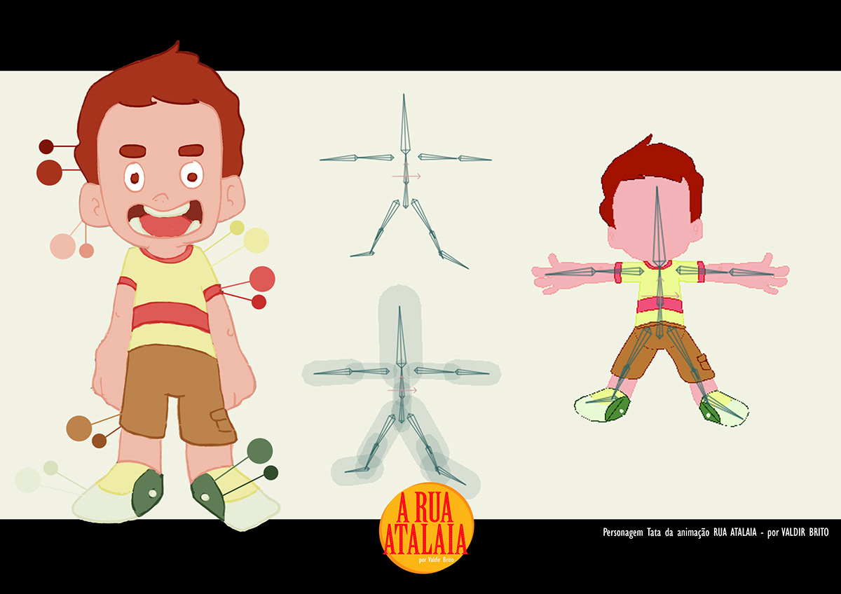 animação ILLUSTRATION  characterdesign desenho personagens cutout design kids TCC projeto
