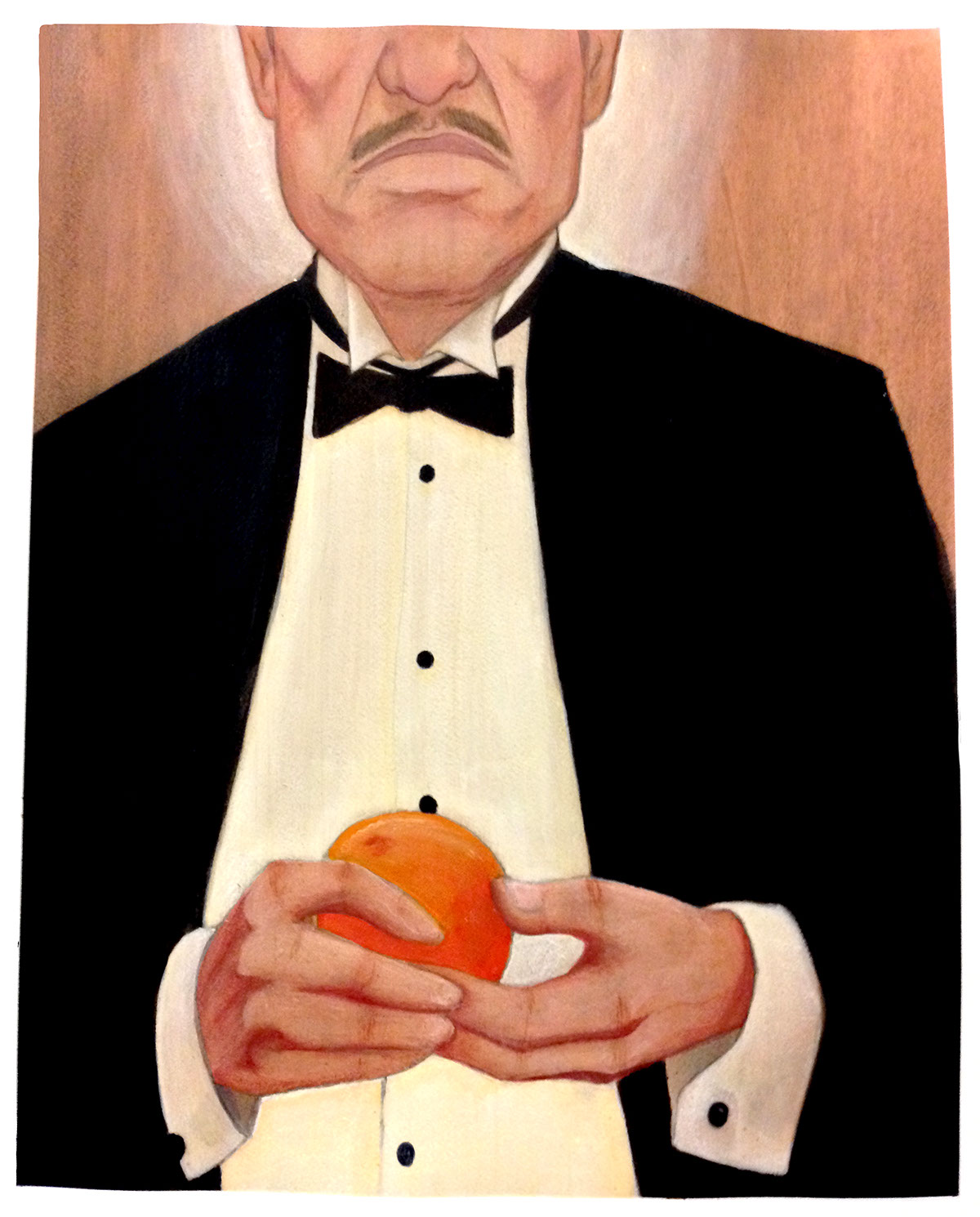 The Godfather francis ford coppola acrylic traditional