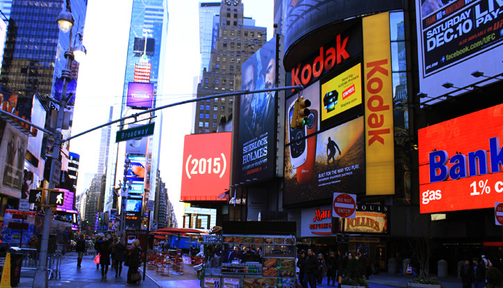(RED)  Partners AIDS generation africa time square year 2015