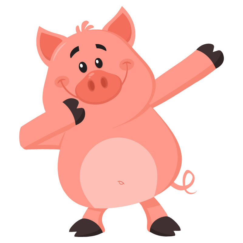 Pig Cartoon Character on Behance