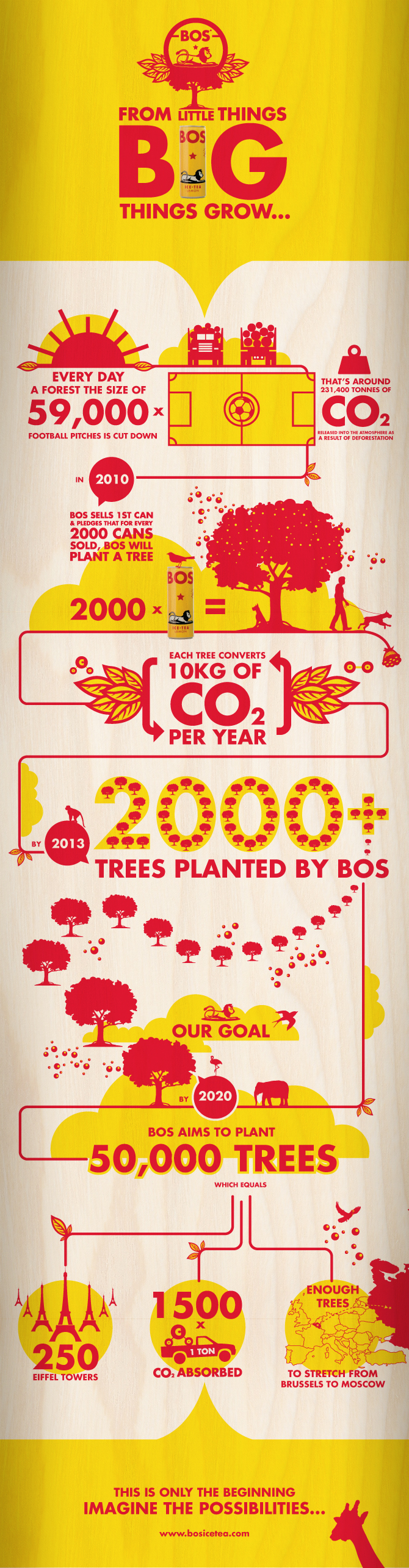 bos ice tea infographic Sustainability