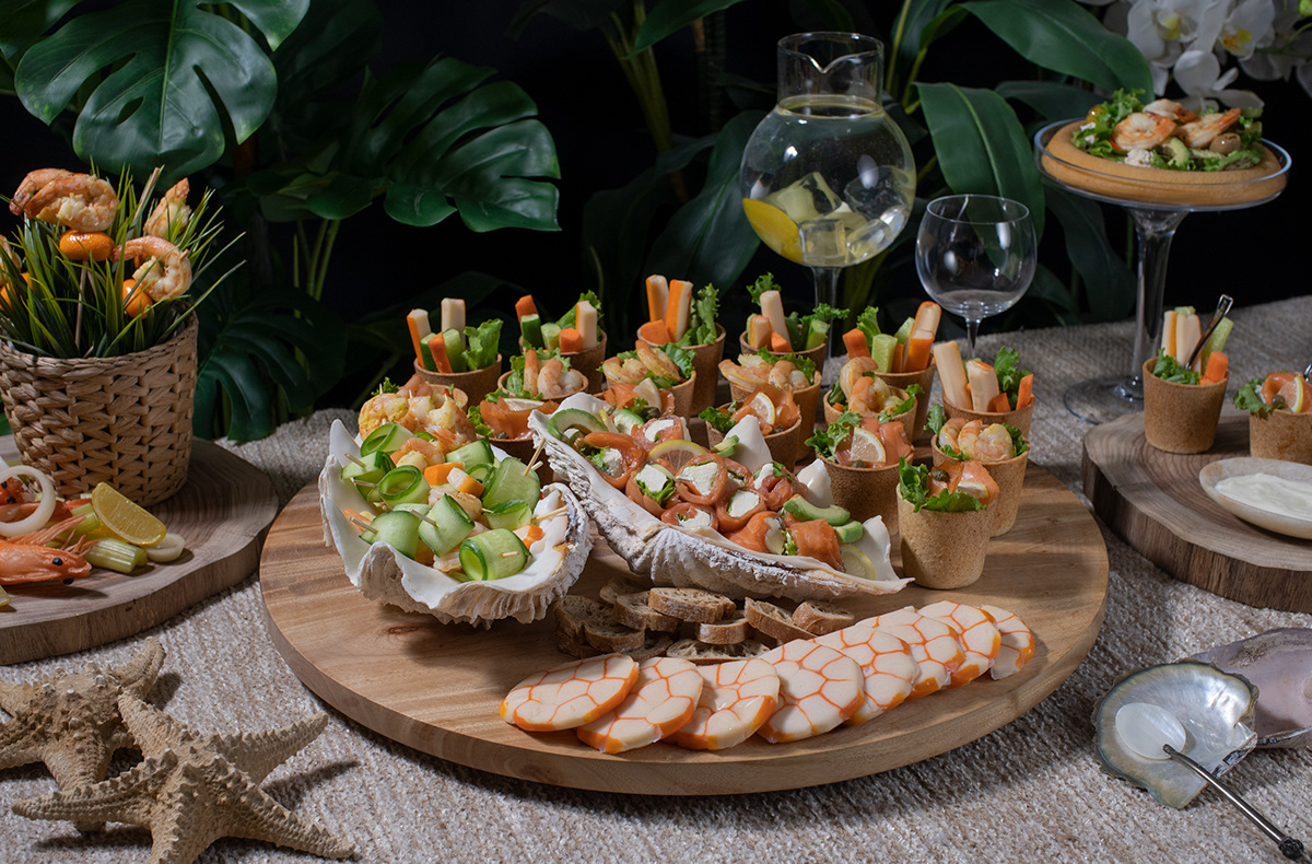 seafood Seafood photography food photography salmon Tropical food styling Photography  shrimps