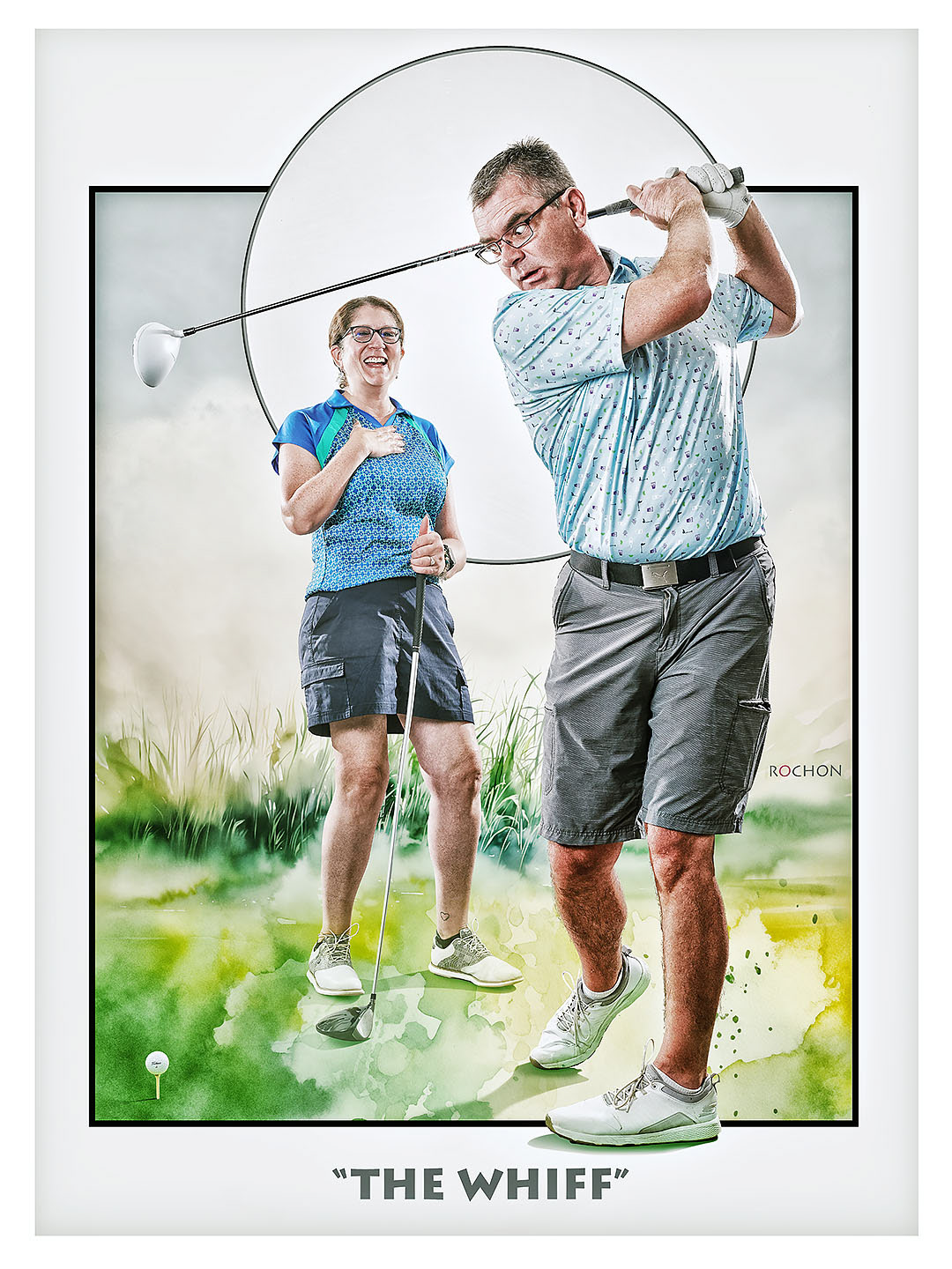 golf Photography  ILLUSTRATION  Digital Art 