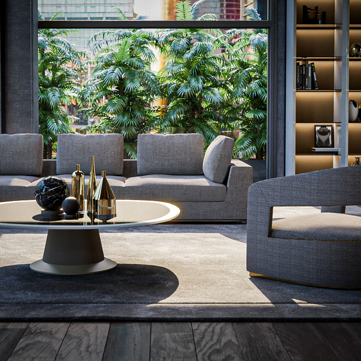 blender Couch cycles furniture Interior Render visualization 3D interior design  modern