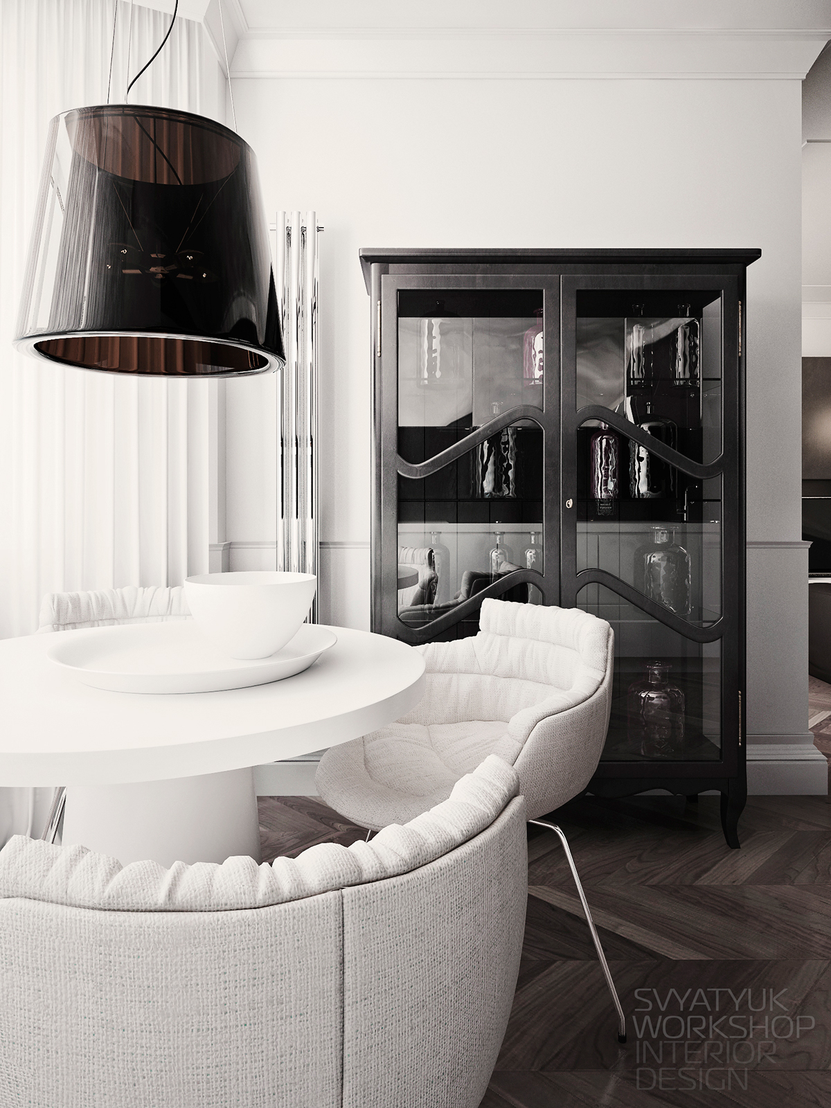 apartment Interior design vray CG kitchen дизайн интерьер кухня 3ds max
