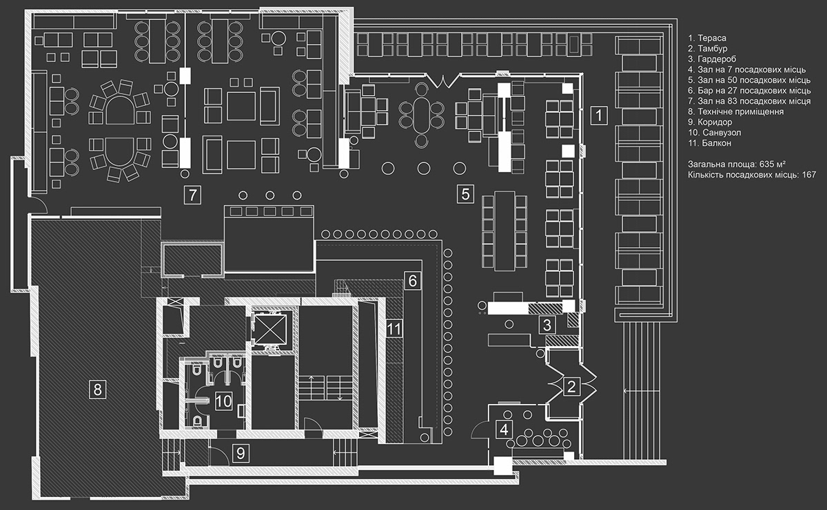 normal ABNORMAL restaurant-bar restaurant-night club night club Kyiv YOD design lab yod design