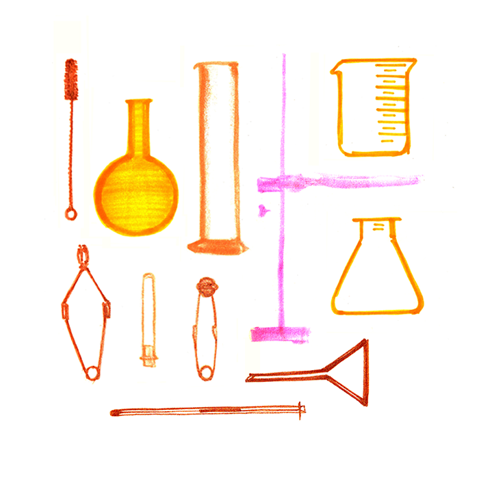 chemistry Quick Draw Collective lab Bunsen Burner Lab tools tongs Education ap chem chem school science