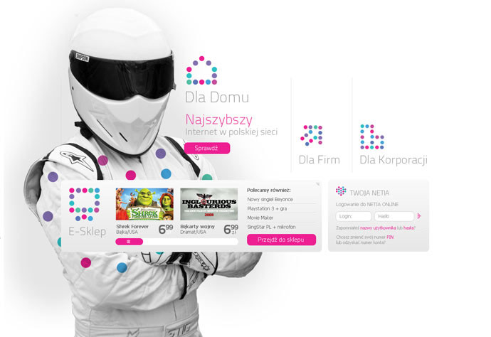 netia Webdesign Website Telecom