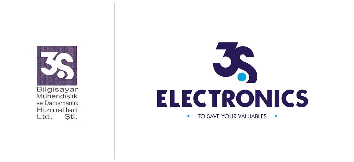 Electronic Company Logo Design logo retouch