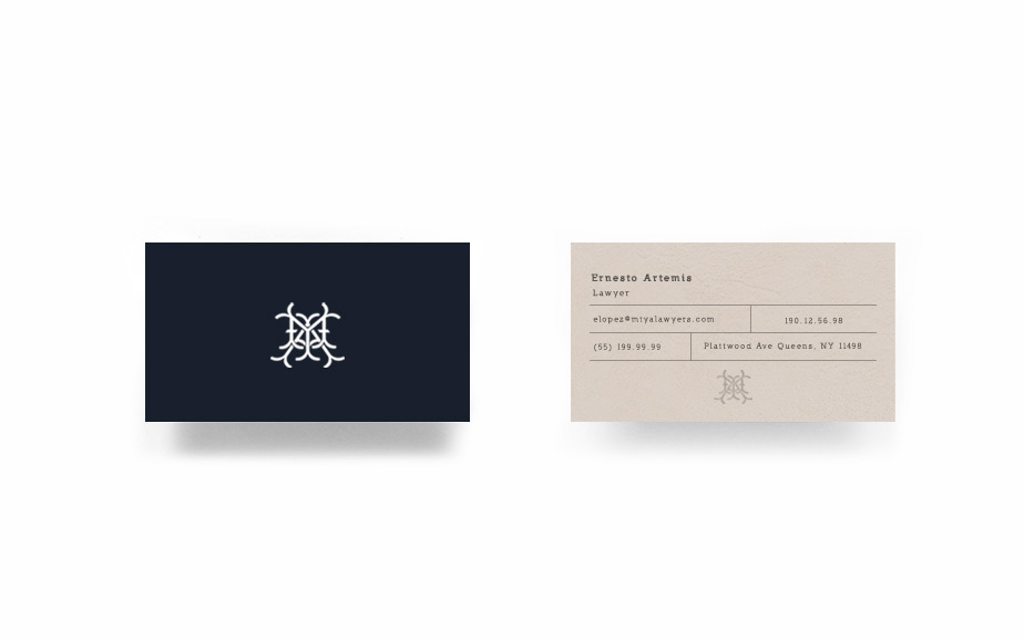 law lawyers brand logos minimal simple monogram creative modern Rebrand clean abogado Corporate Identity Business Cards