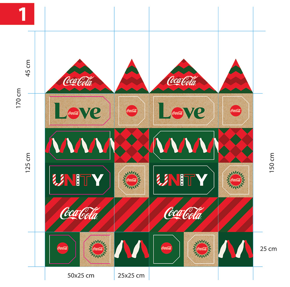 cocacola Christmaszone design graphicdesign Armenia Anahitdesign  