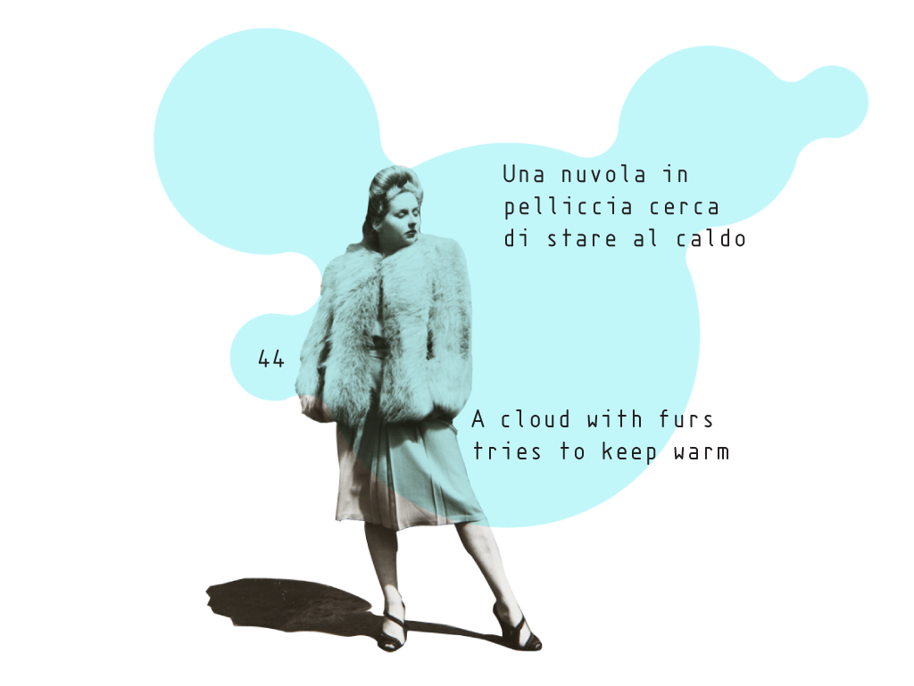 clouds  poetry woman iPad tablet photo vintage photomontage