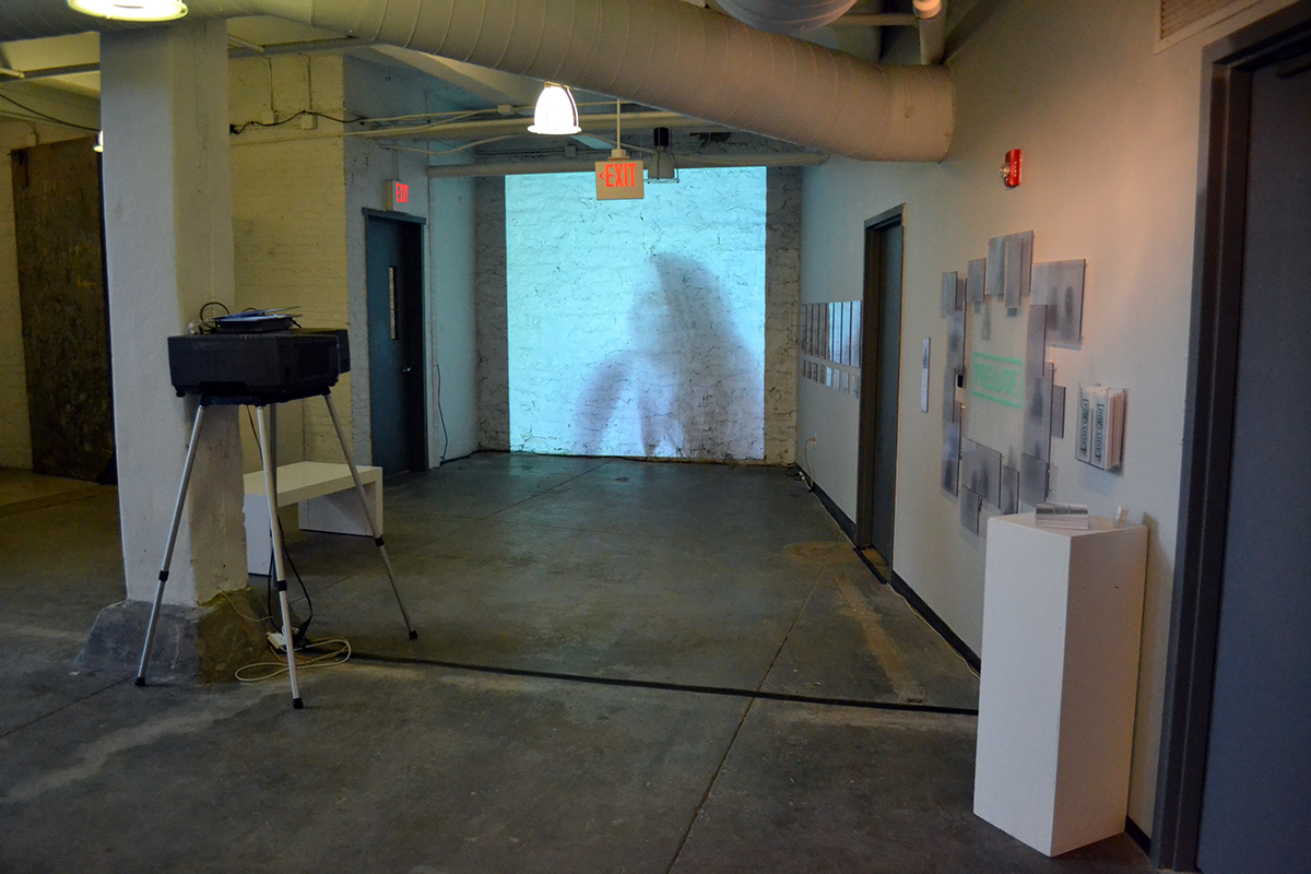 prelude buffalo NY Artspace Exhibition  installation projection experimental