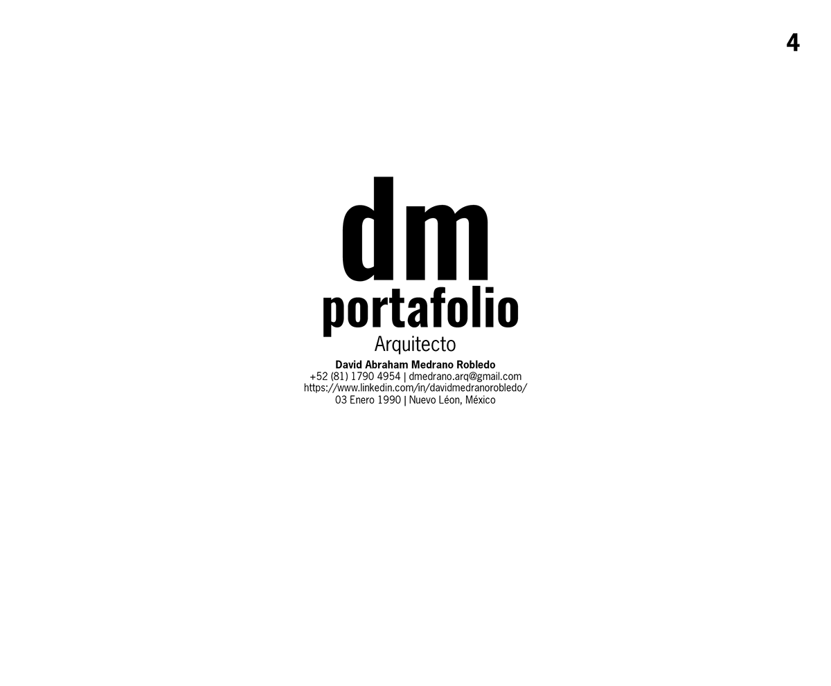portafolio arquitectura monterrey tec de monterrey SketchUP AutoCAD Architecture portfolio Portafolio de Arquitectura