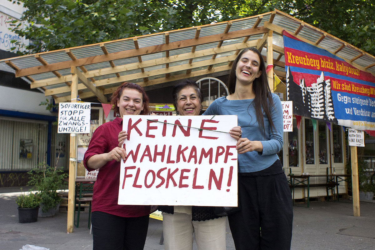 südblock Election politics berlin flyers