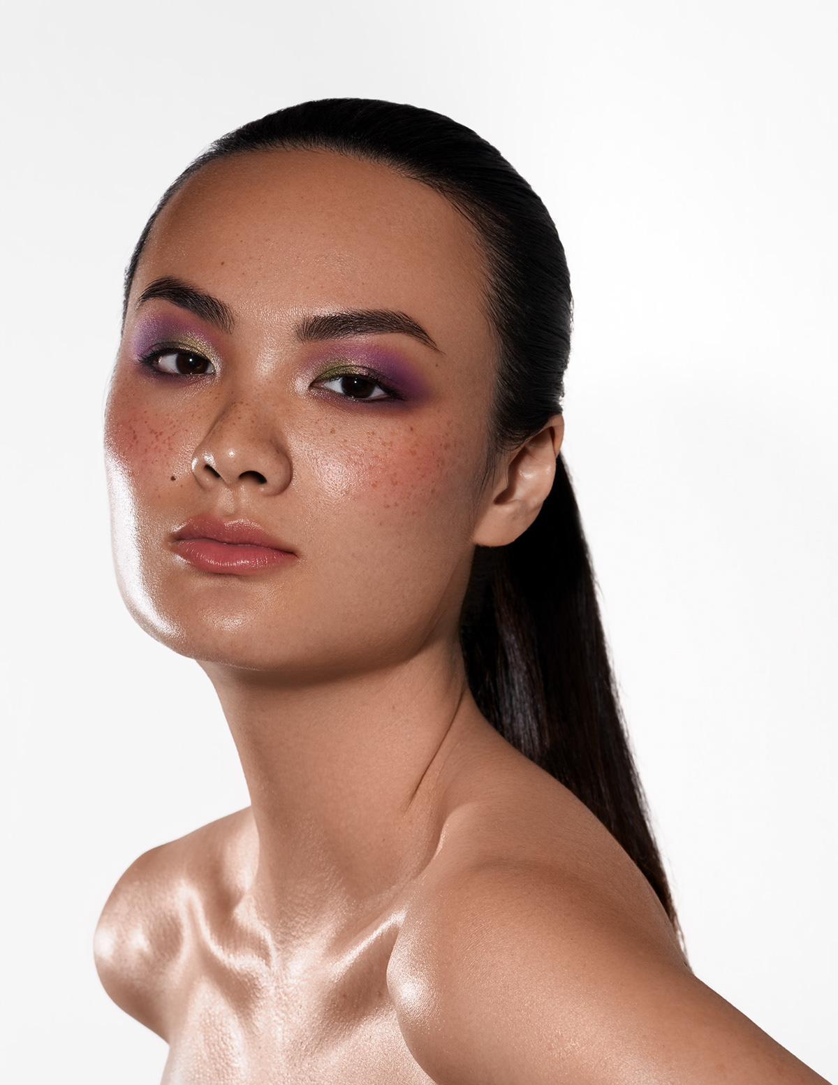 beauty beauty campaign beauty photography editorial Fashion  liubov pogorela makeup portrait retoucher