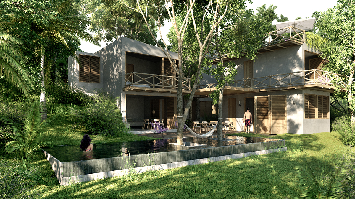 3d render rendering archiviz visualization CG housing