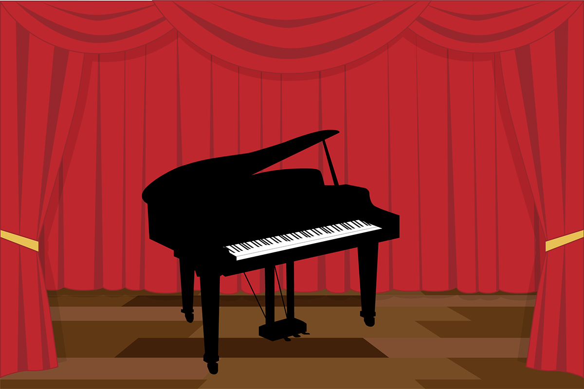 Image may contain: musical keyboard, music and keyboard