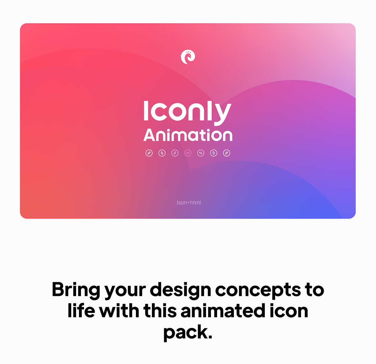 Iconly animated icon pack