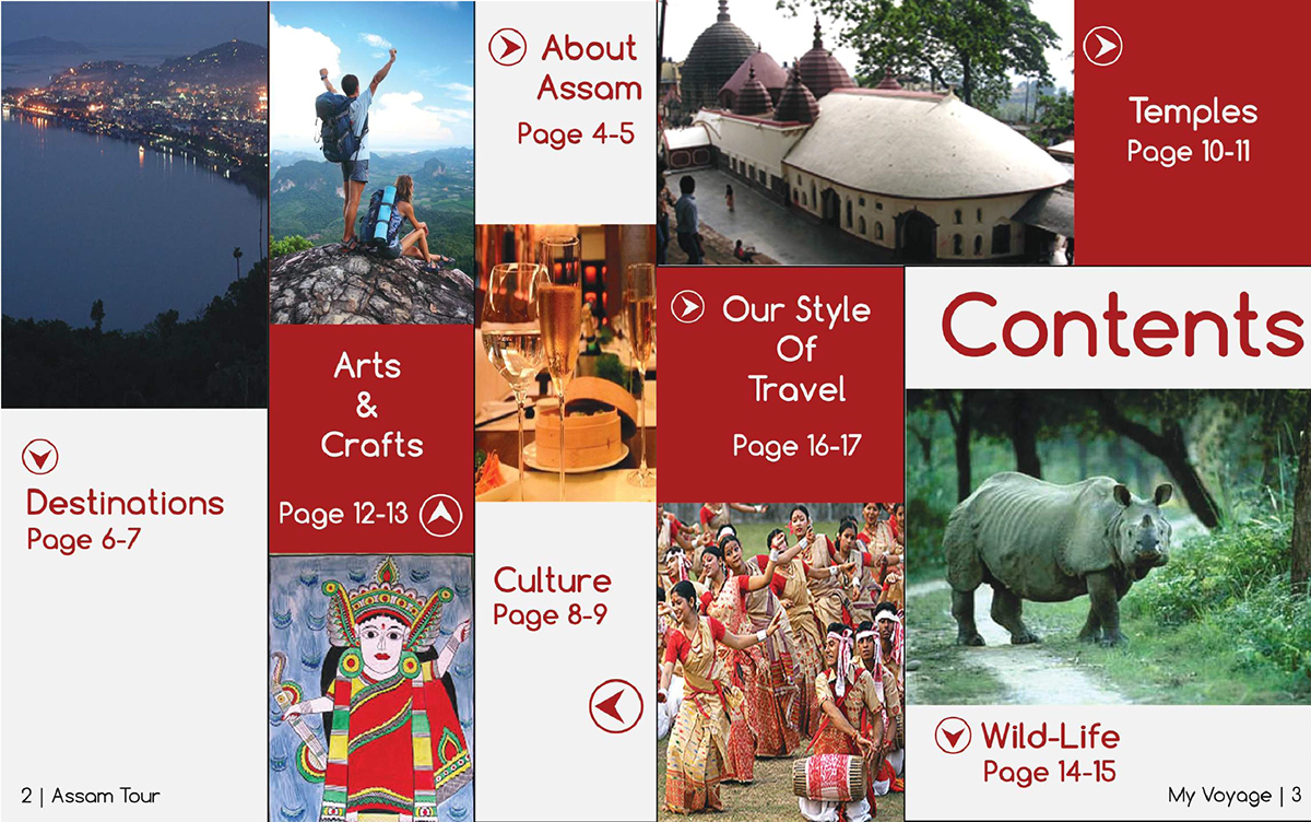 Travel Brochure tourists travel agency my voyage
