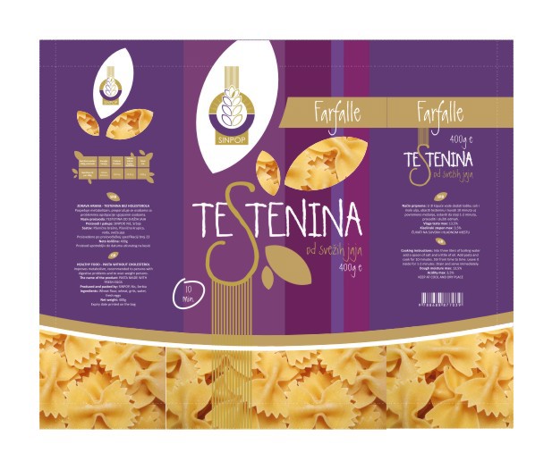 Pasta package design  redesign commercial work