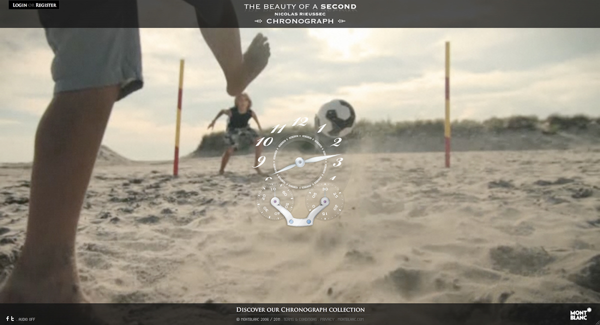 The Beauty of A Second montblanc Wim Wenders Chronograph Leo Burnett watch short film Competition crowdsourcing