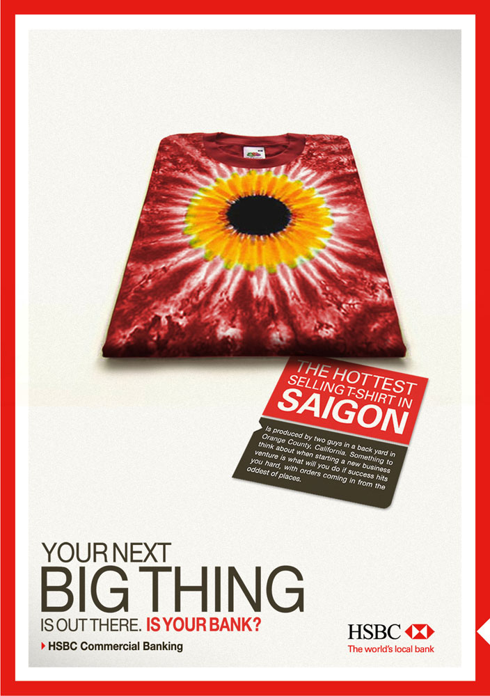 HSBC banking cultural insights Global branding  campaign copywriting  Creative Direction 