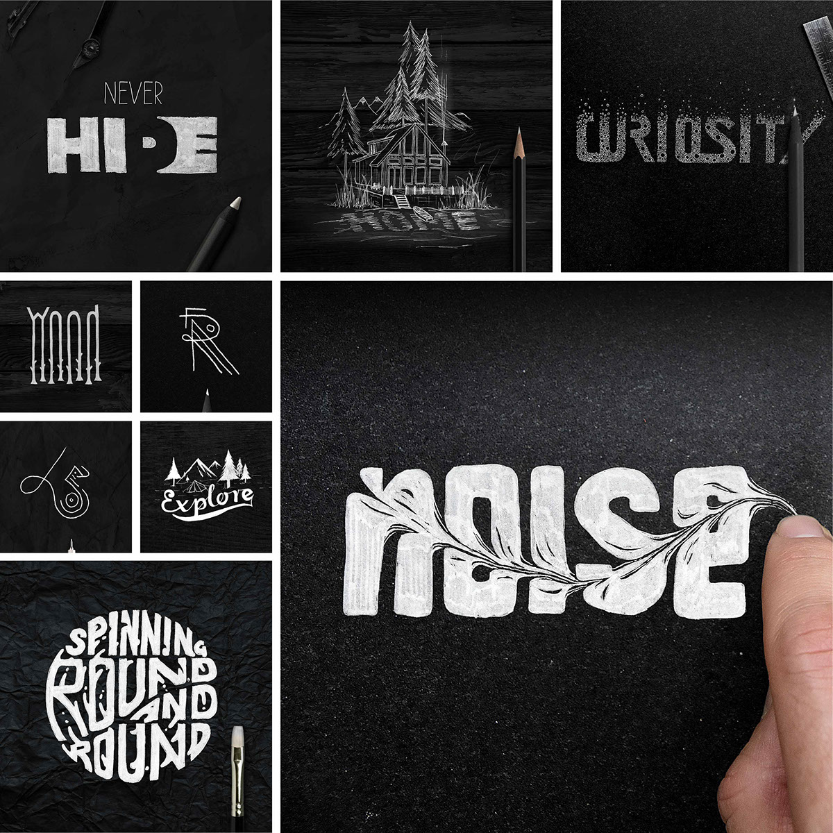 type hype type logo typography   experiments sketchbook doodles sketches TypeArt art