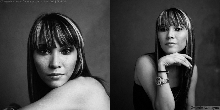 portraits celebrities Celebrity MAURITIAN mauritians black and white studio simplicity minimal