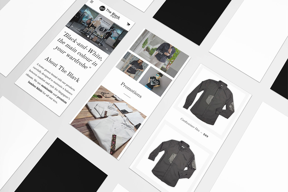 clothes Ecommerce shop Shopify web development  Website Responsive