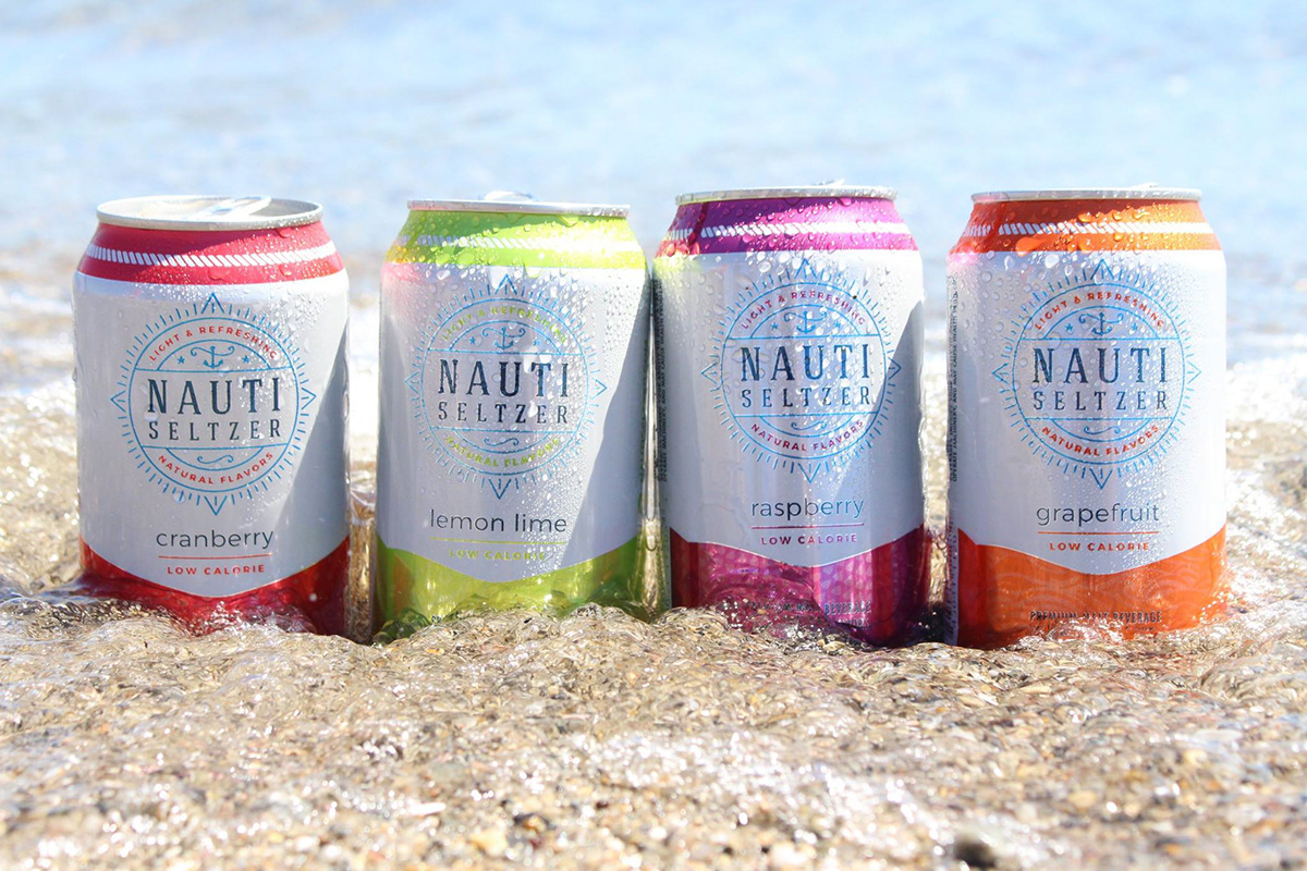 alcohol cans nautical Packaging Seltzer spiked seltzer Wachusett Brewing