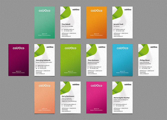 rebranding coundco green Form logo Website brochure businesscards stationary