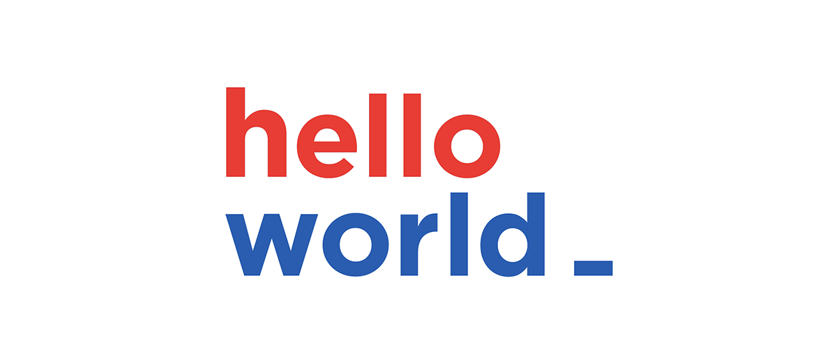 p5js JavaScript identity visual identity dynamic identity hello world programmable