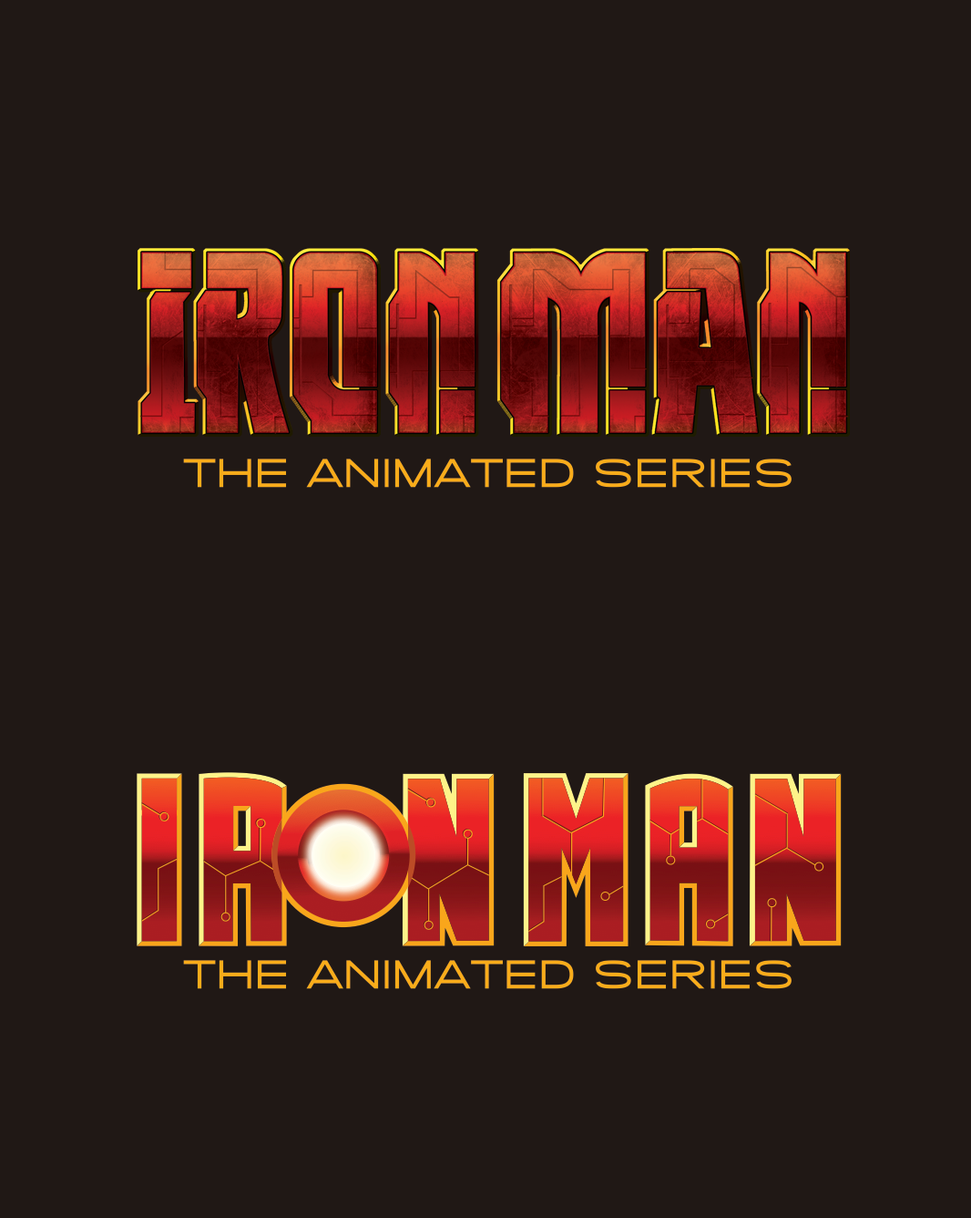 iron man cartoon Animated Series logo