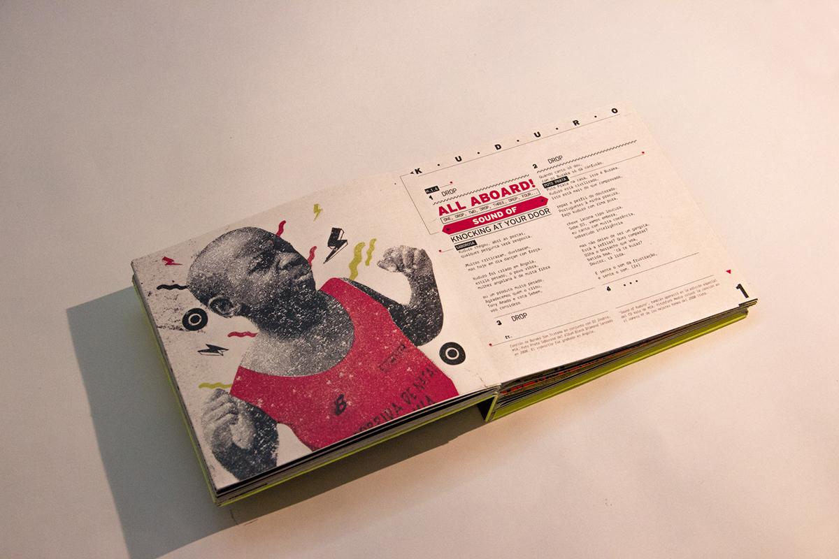 cd Deluxe Pack Gabriele edicion de lujo buraka buraka som sistema musica angola Portugal editorial Layout collage diseño gráfico Booklet