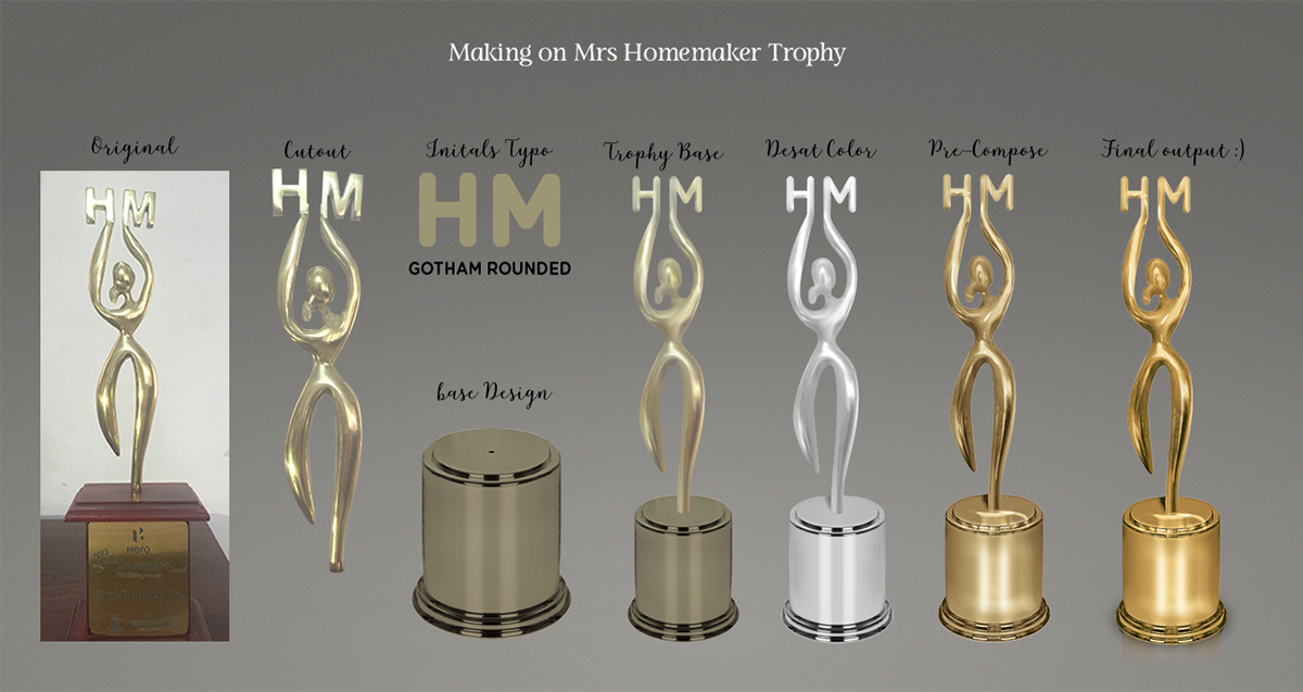 home maker homemaker TC trophy gold Maroon light bulb